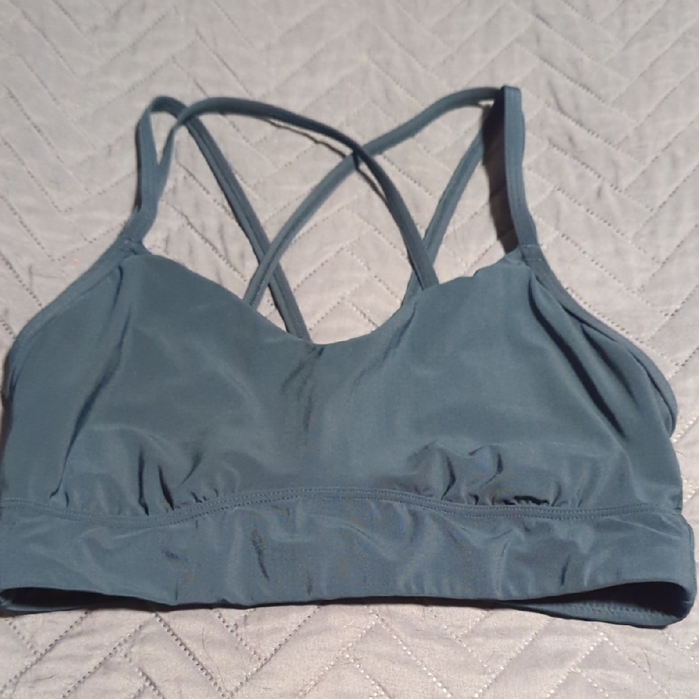 Women's Strappy Blue Bralette
